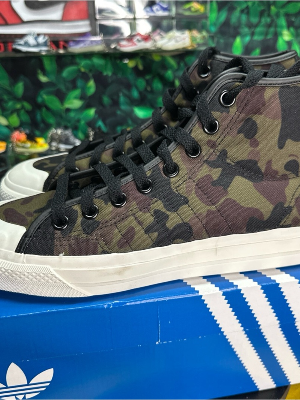 Adidas Nizza Hi RF Camo Size 9M  NIB